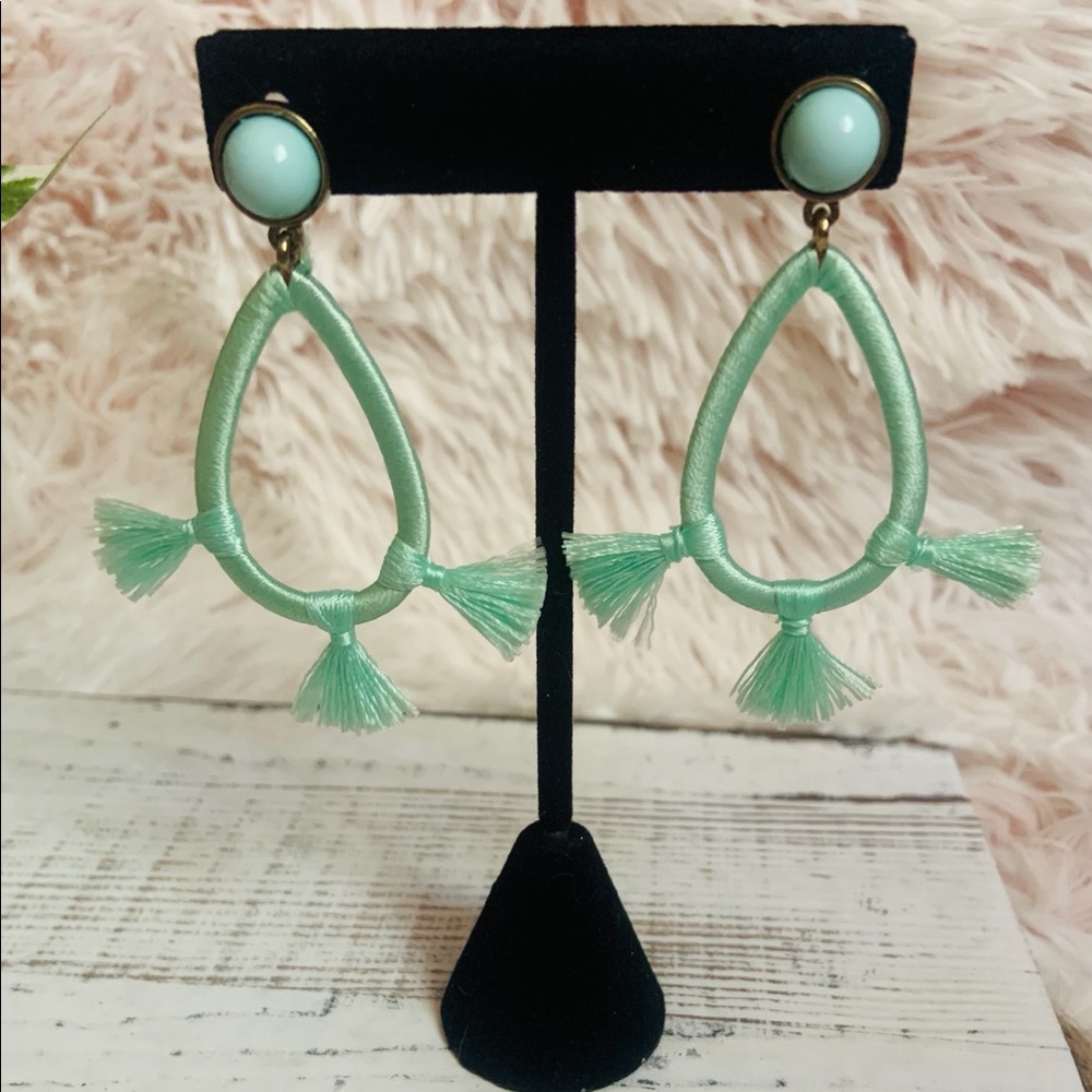 NEW | Sugarfix by Baublebar Mint Hoop Earrings